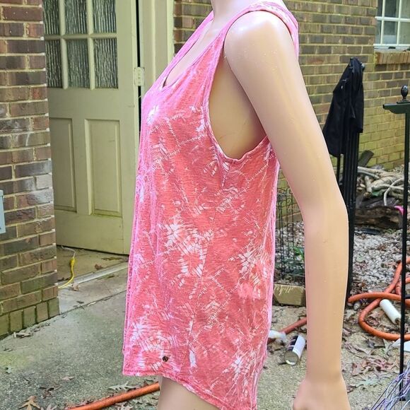Eddie Bouer Tye-dye Pink Tank - Picture 4 of 6